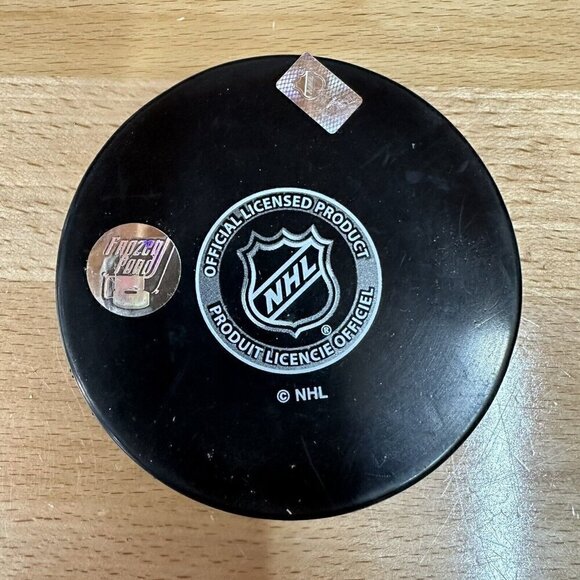 Jack Campbell Autographed Toronto Maple Leafs Puck - Picture 2 of 4